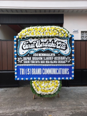 Papan Bunga Duka di Siantar Marimbun